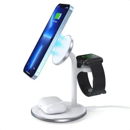 Choetech 3 in 1 Magnetic Wireless Charger Station T585-F - GulfStore.com