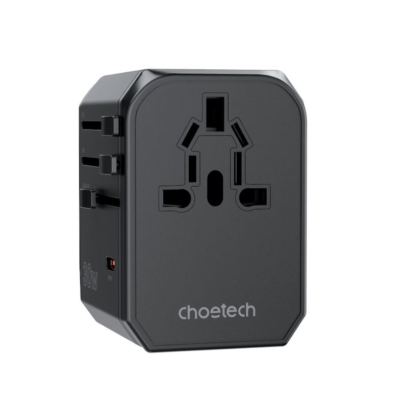 Chotech PD30W C+2A Travel Wall Charger black