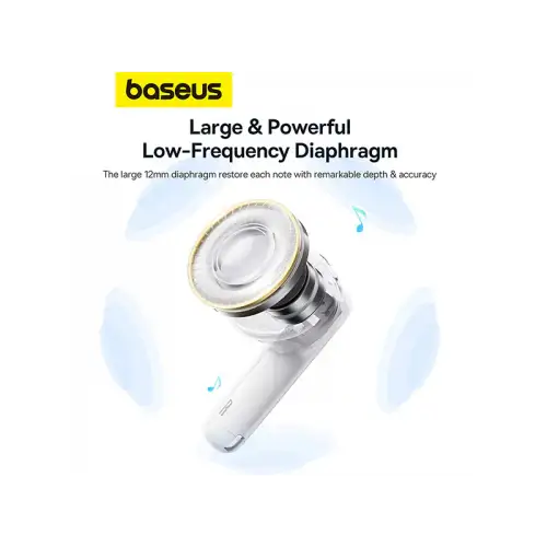 Baseus Bowie E13 True Wireless Earphones Moon White - GulfStore.com