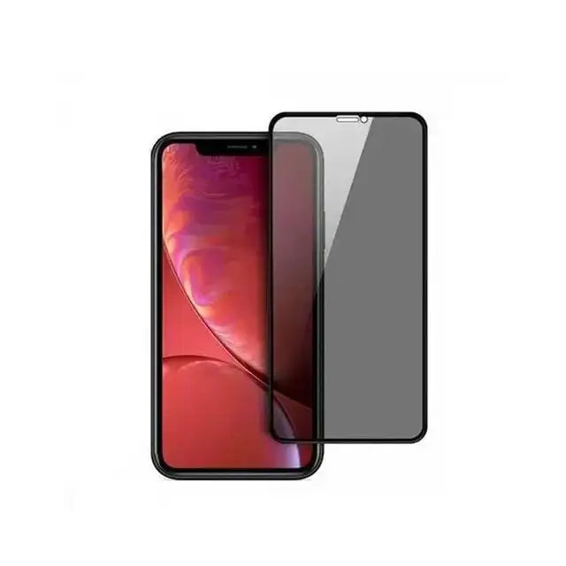 Green 3D Privacy Glass Screen Protector iPhone 12 (6.1 Inch) - Black - GulfStore.com