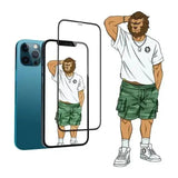 Green 3D Silicone HD Glass Screen Protector For Apple iPhone 12 / 12 Pro (6.1), GNI12613HDSICL - GulfStore.com