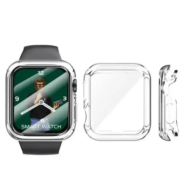 Green Apple Watch Guard Pro TPU 44 mm Clear GNTT44MM - Transparent - GulfStore.com