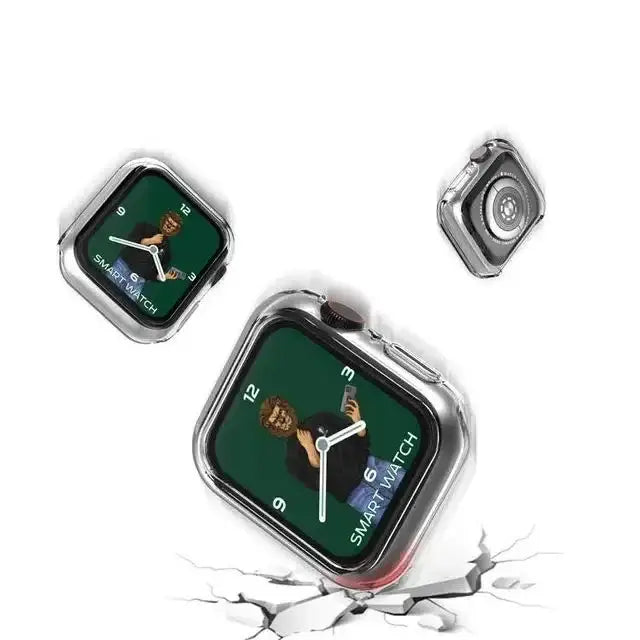 Green Apple Watch Guard Pro TPU 44 mm Clear GNTT44MM - Transparent - GulfStore.com