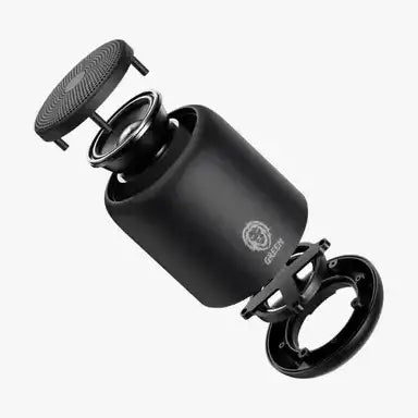 Green Lion Waterproof Wireless Speaker, Outdoor Speakers Sport Bass Sound, 5-hours Playtime Wireless Streaming - Black - GulfStore.com