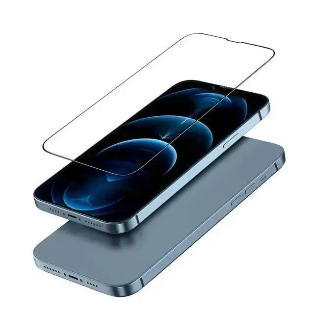 Green 3D Armor Edge Glass Screen Protector for iPhone 13 Pro Max - Clear - GulfStore.com