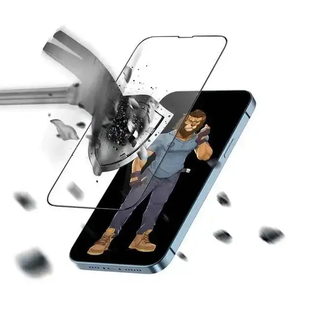 Green 3D Armor Edge Glass Screen Protector for iPhone 13 Pro Max - Clear - GulfStore.com