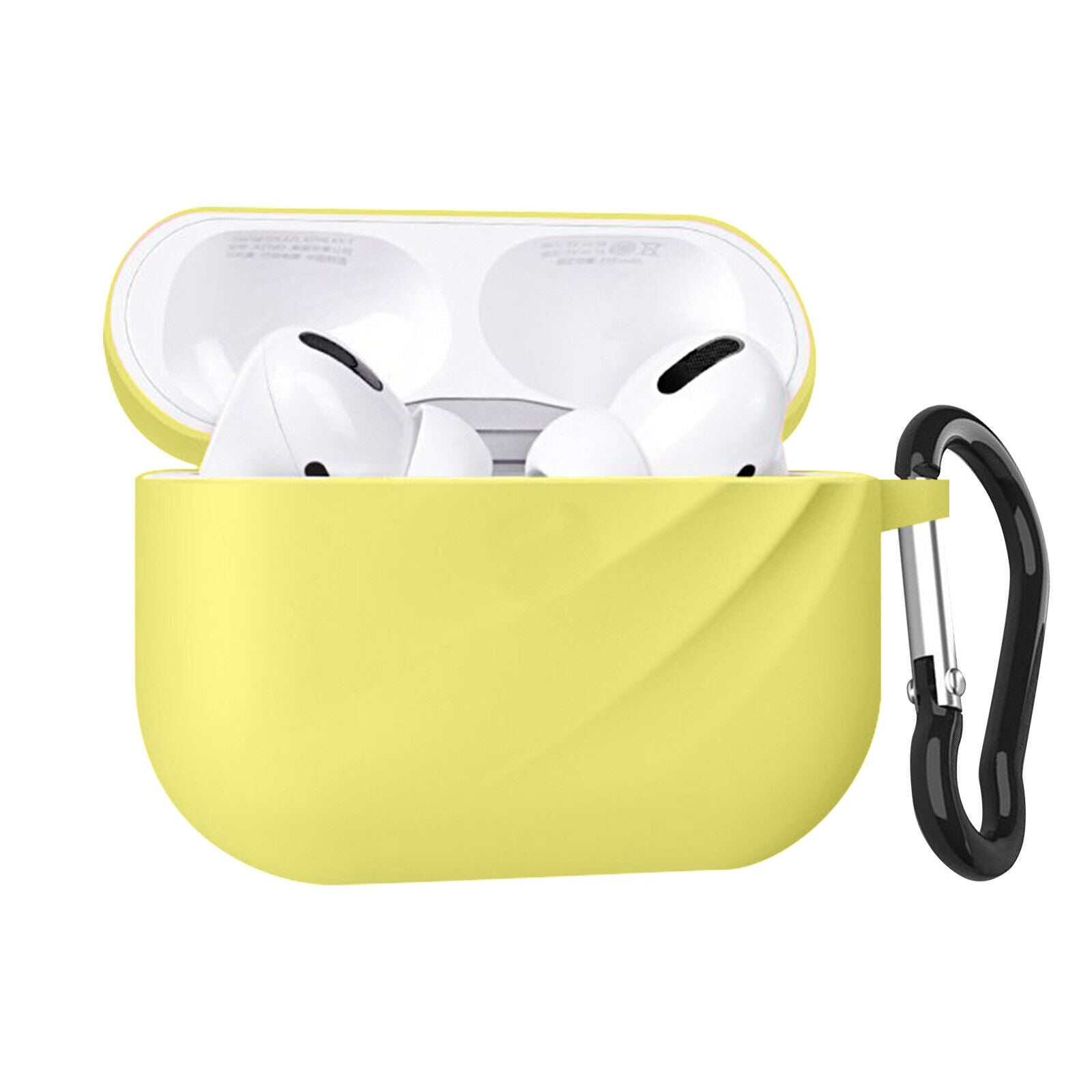 Devia Silicon Case for Airpod Pro with loophole - Yellow