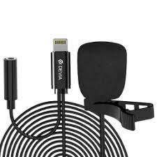 Devia Smart Series wired Microphone (Lightning) 354083 - Black - GulfStore.com