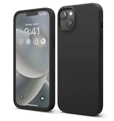 Devia kryt Nature Series Silicone Case pre iPhone 14 Plus - Black - GulfStore.com