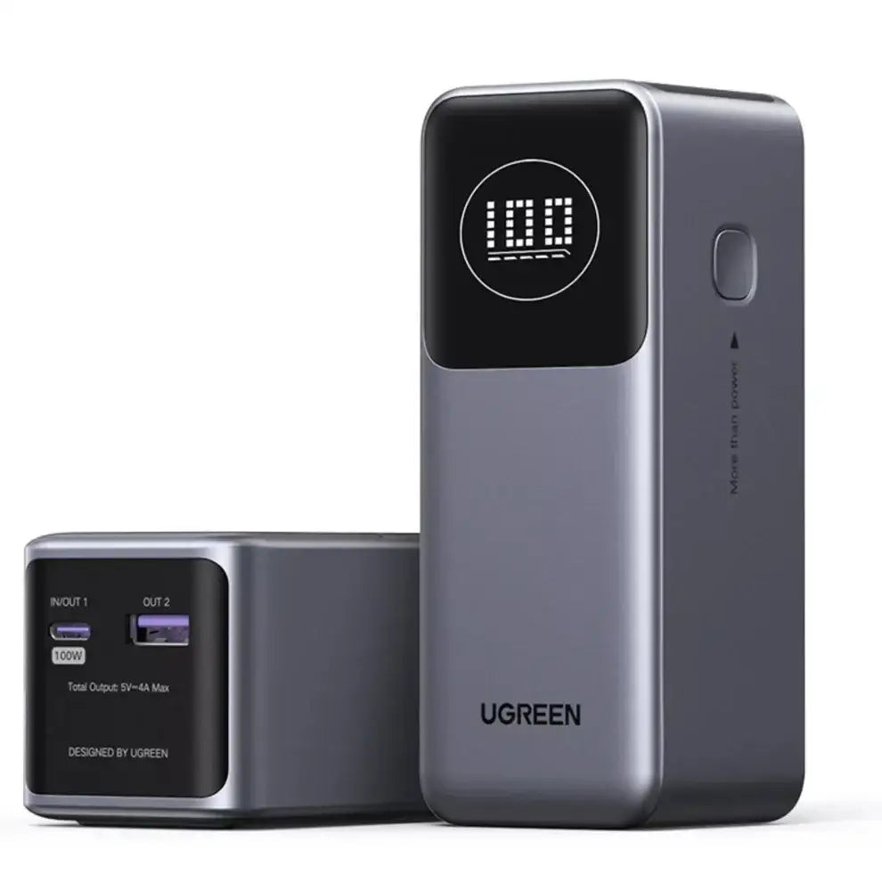 PB724 | UGREEN | 12000mAh 100W Fast Charging Power Bank 35526B | 35526B - GulfStore.com