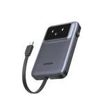 PB511 | UGREEN | 10000mAh Power Bank with Built-in Cable 15W | 35603B - GulfStore.com