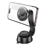 BH123 | Borofone Profit Magnetic Car Holder | Center Console | Black