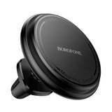 BH135 | Borofono Parker Ring Magnetic Car Holder | Air Outlet | Black