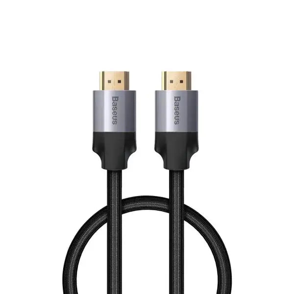 BASEUS | CAKSX-B0G | Enjoyment Series 4Khd Male To 4Khd Male Adapter Cable 1M | Dark Gray - GulfStore.com