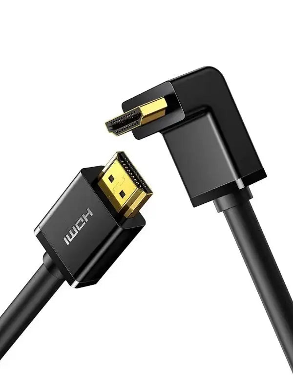 UGreen HDMI Cable Right Angle 90 Degree 2M - Black - GulfStore.com