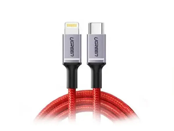 Ugreen USB-C To Lightning Cable 1m - Red - GulfStore.com