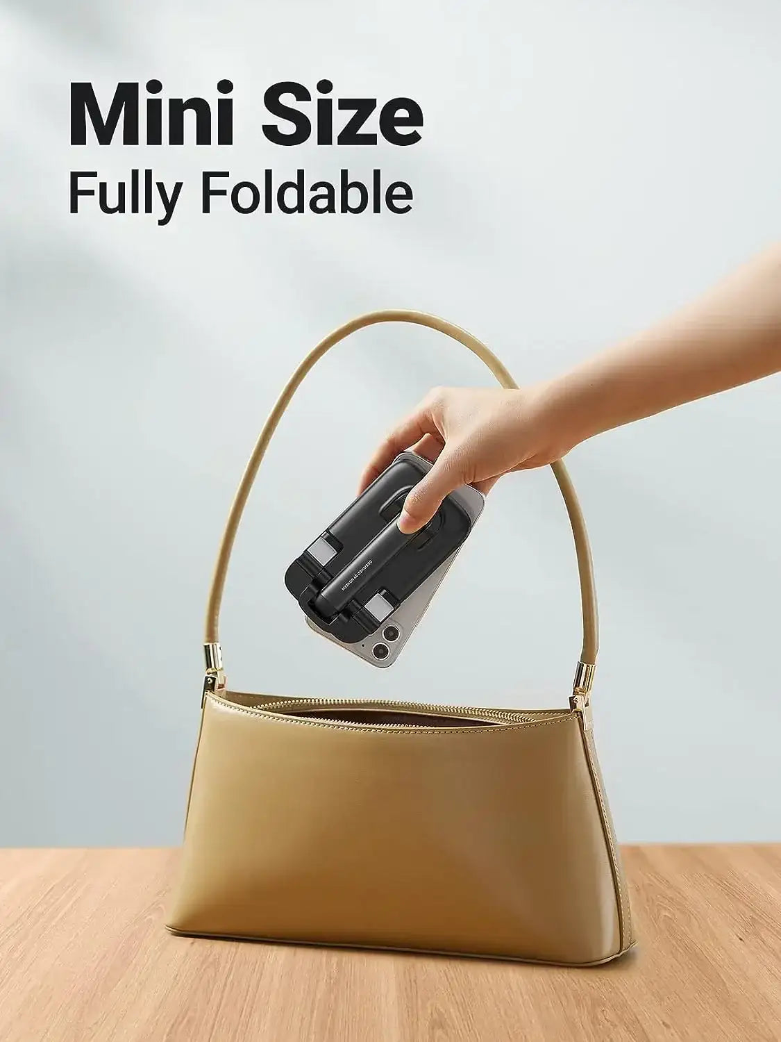 UGreen Height Adjustable Phone Stand - Black - GulfStore.com