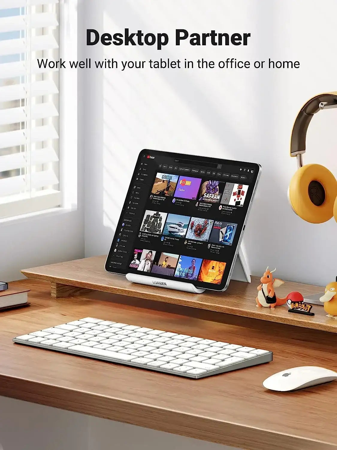 UGreen Adjustable Portable Stand Multi-Angle - White - GulfStore.com