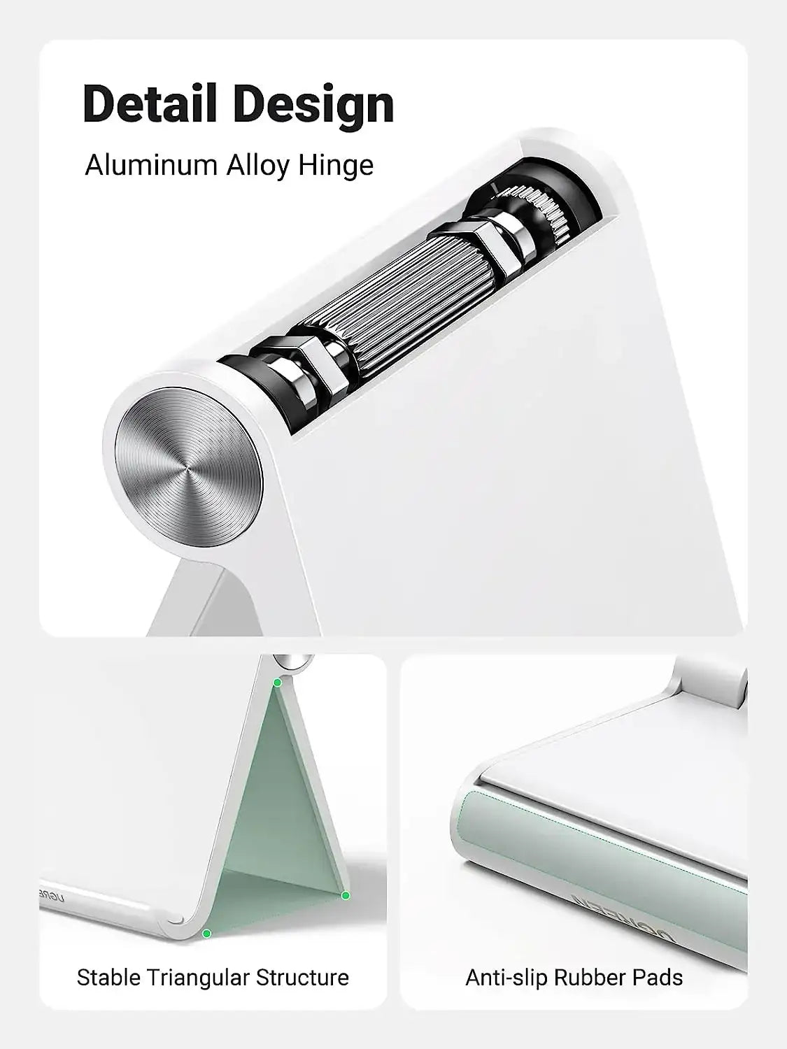 UGreen Adjustable Portable Stand Multi-Angle - White - GulfStore.com