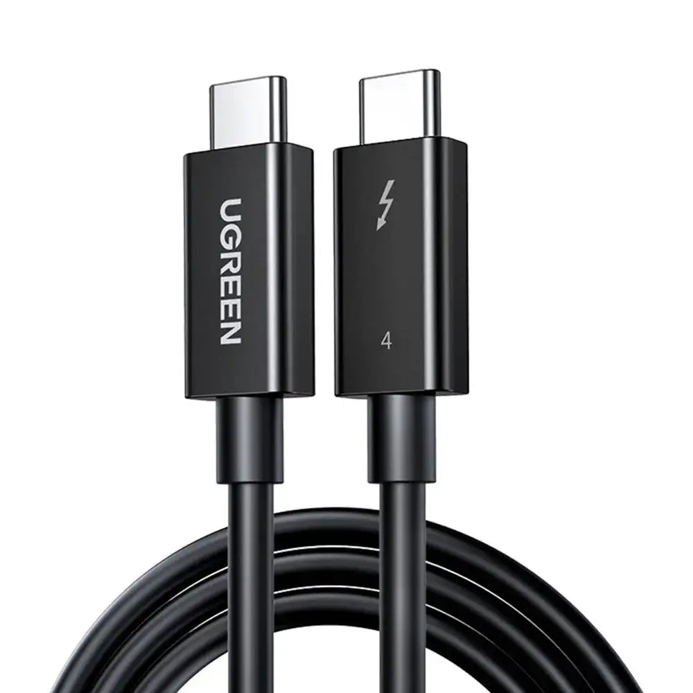 US501 | UGREEN | USB-C to USB-C Thunderbolt 4 Cable 0.8m (Black)US501 | 30389 - GulfStore.com