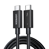 US501 | UGREEN | USB-C to USB-C Thunderbolt 4 Cable 0.8m (Black)US501 | 30389 - GulfStore.com
