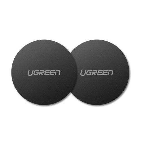 UGreen Rounded Metal Plate For Magnetic Phone Stand 2 Pack - Black