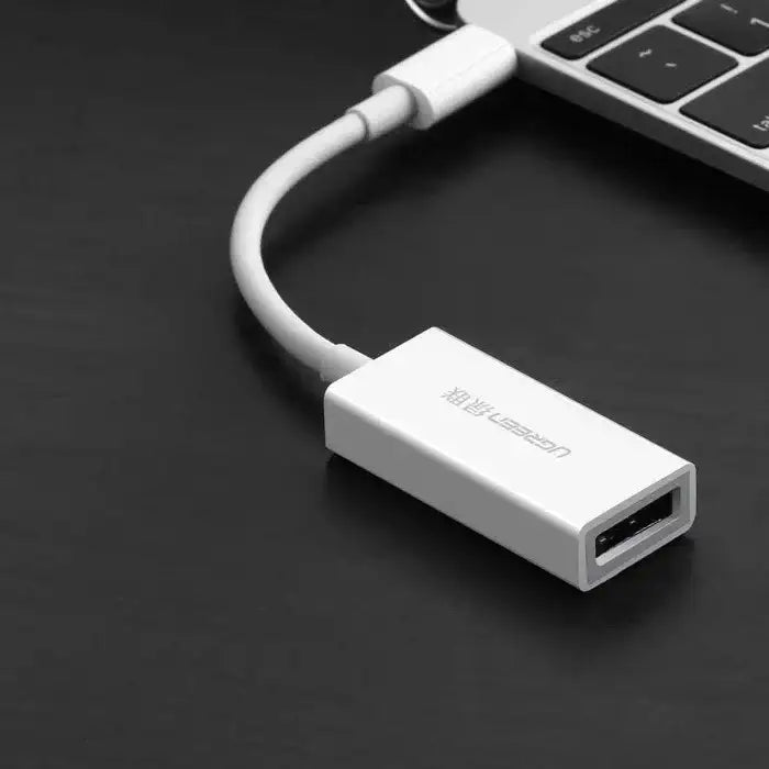 UGreen USB-C to Display Port Adapter - White - GulfStore.com