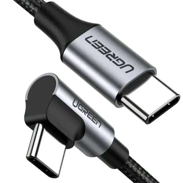 US261 | UGREEN | USB 2.0 C M/M Round Cable Nickel Plating Aluminum Shell 2m (Gray Black)US261 | 50152 - GulfStore.com