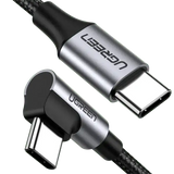 US261 | UGREEN | USB 2.0 C M/M Round Cable Nickel Plating Aluminum Shell 2m (Gray Black)US261 | 50152 - GulfStore.com