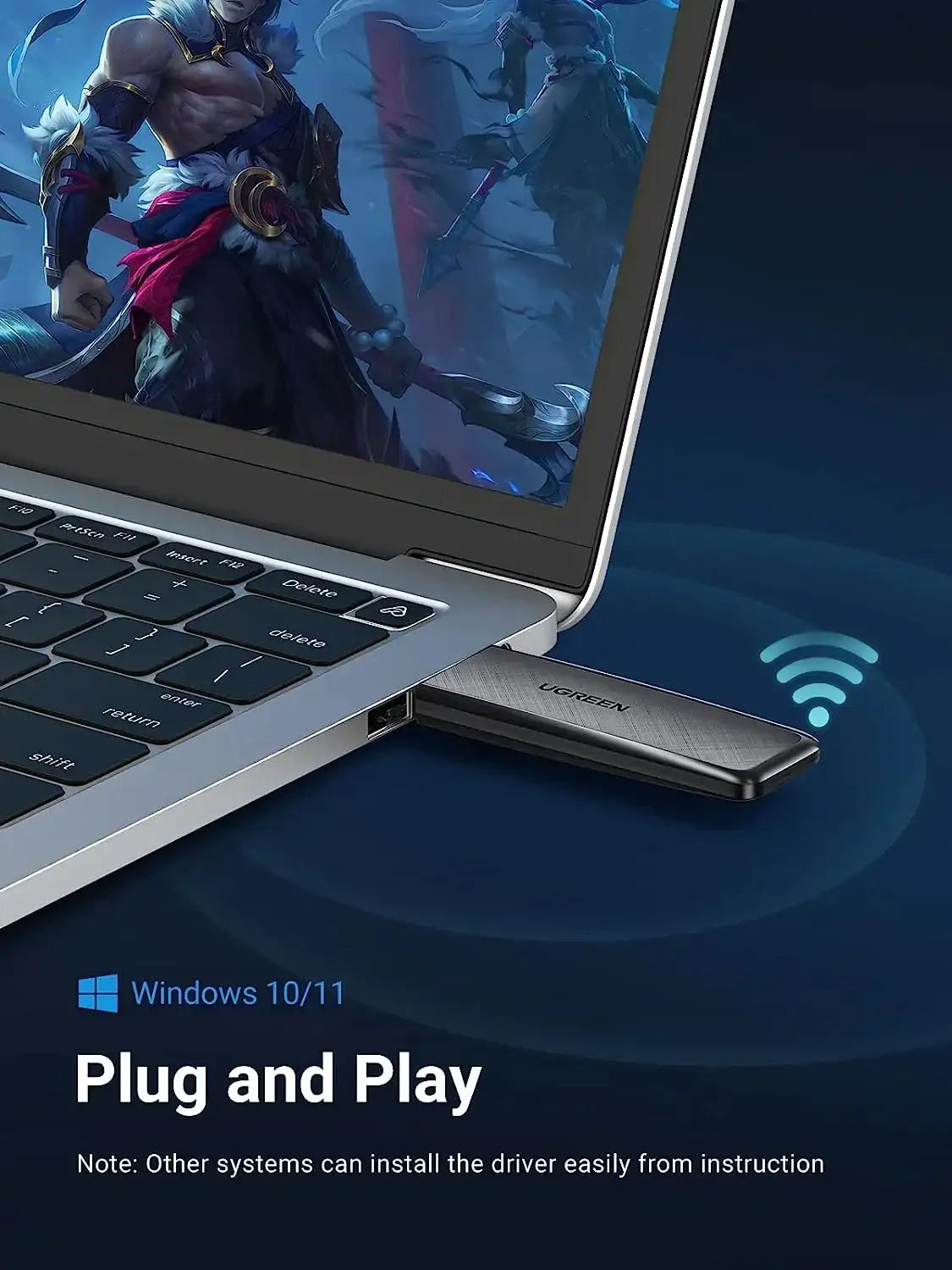 UGreen AC1300 USB WiFi Adapter - GulfStore.com