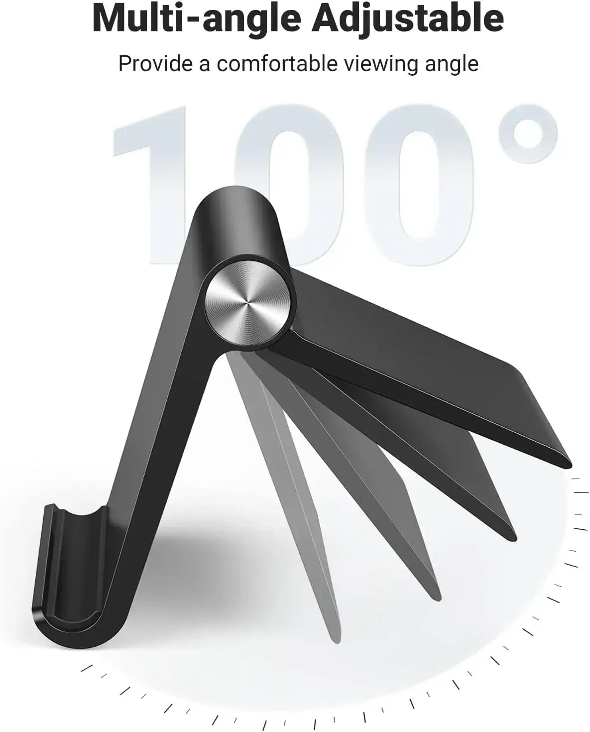 UGreen Adjustable Portable Stand Multi-Angle - Black - GulfStore.com