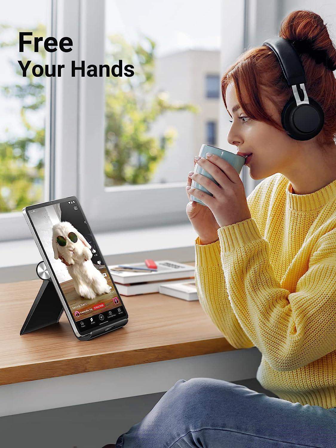 UGreen Adjustable Portable Stand Multi-Angle - Black - GulfStore.com