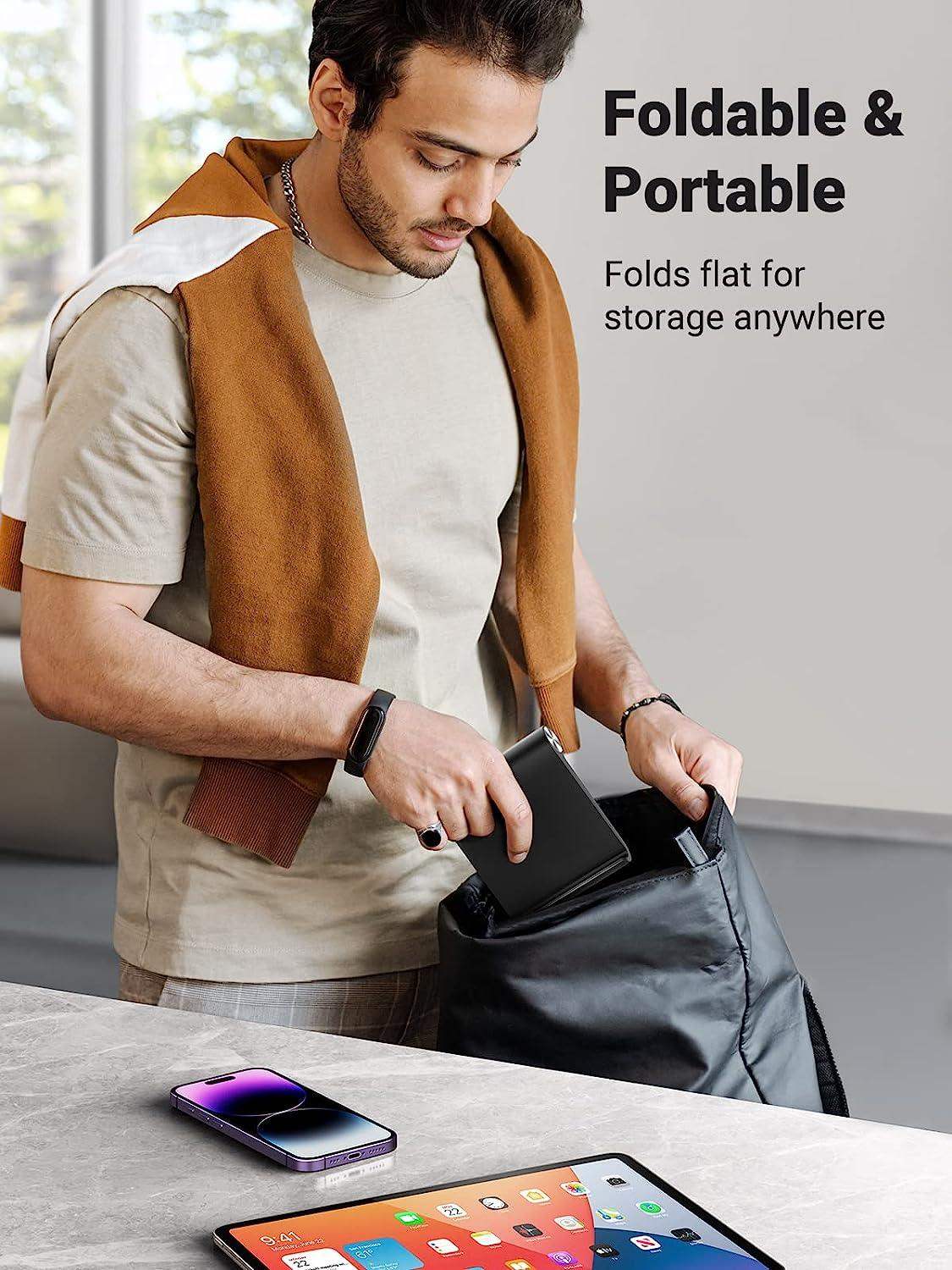 UGreen Adjustable Portable Stand Multi-Angle - Black - GulfStore.com