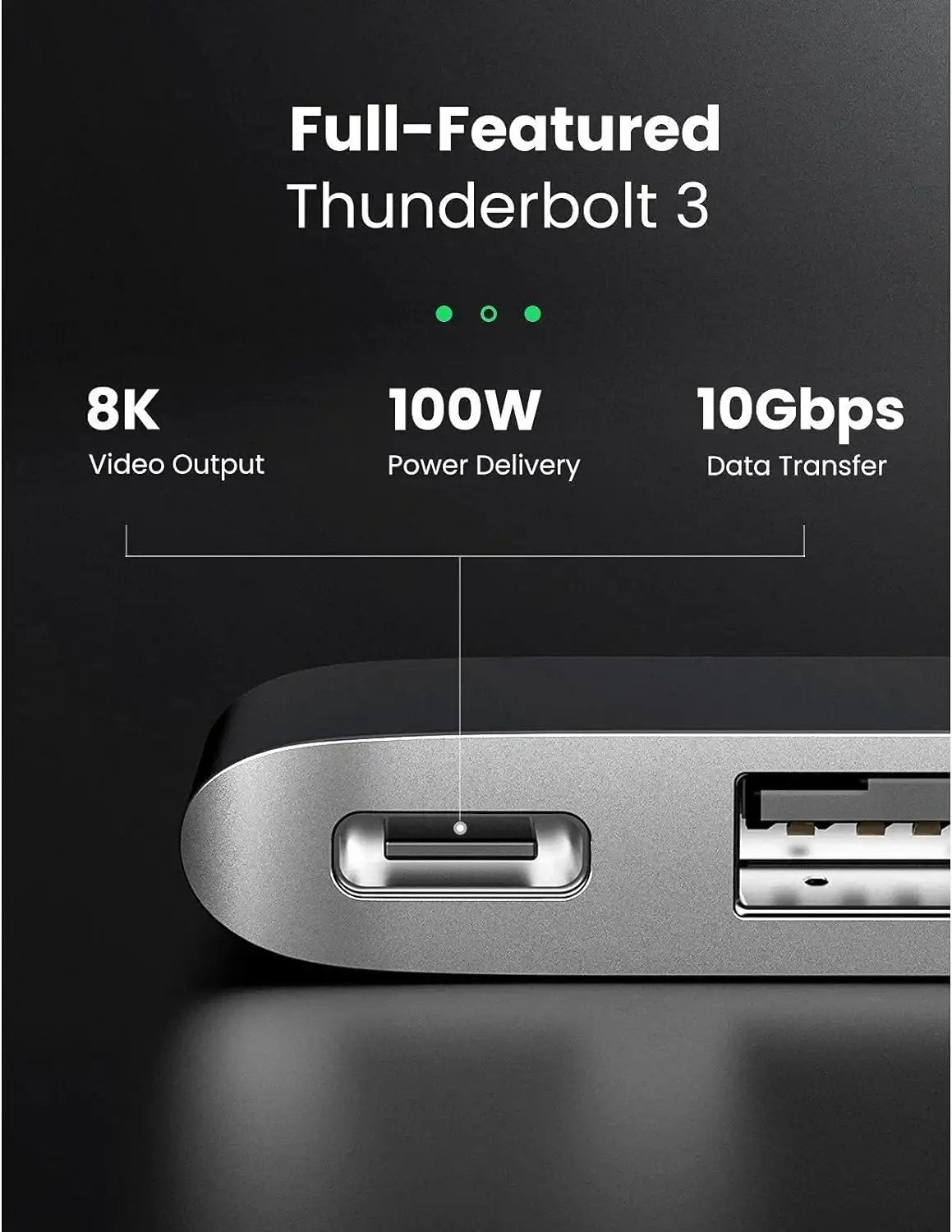 UGREEN 6-in-2 USB C Hub for MacBook Pro/Air - GulfStore.com