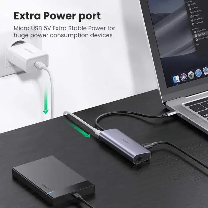 Ugreen Multifunctional Adapter HUB USB Type C - GulfStore.com