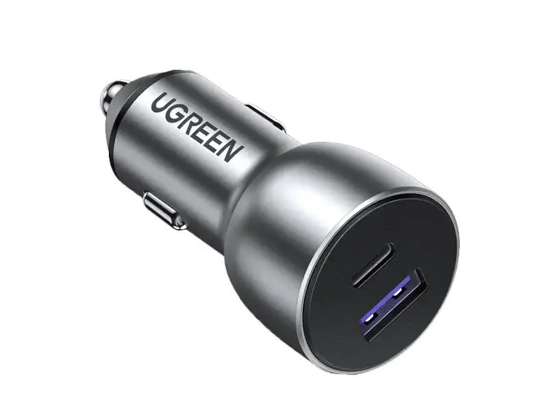 Ugreen 42.5W Car Charger ALU Case(Dark Blue) - GulfStore.com