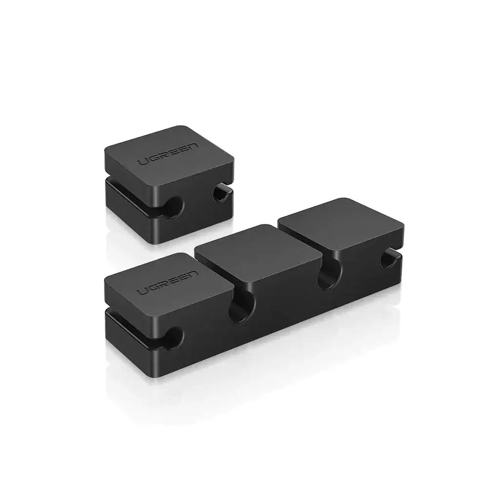 UGreen 6 Slots Silicon Cable Management Organizer (3+1 combination) - GulfStore.com