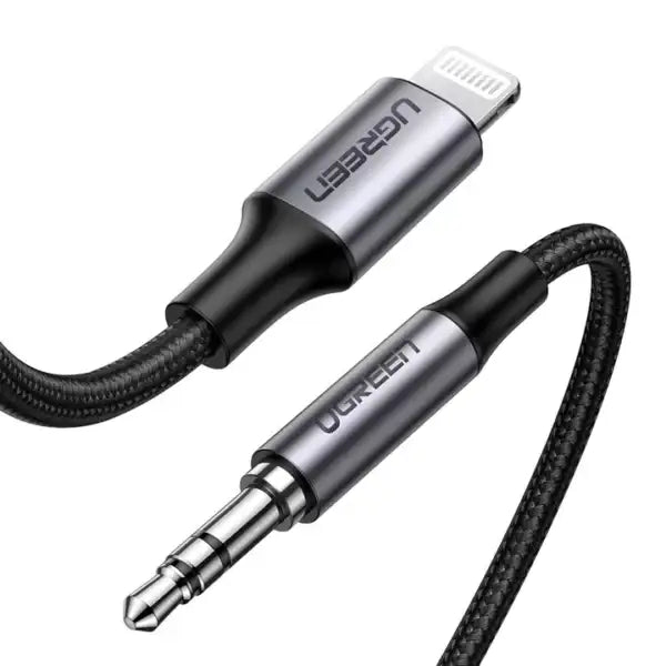 Ugreen MFi Lightning to 3.5mm Aux Cable for iPhone 2m - GulfStore.com