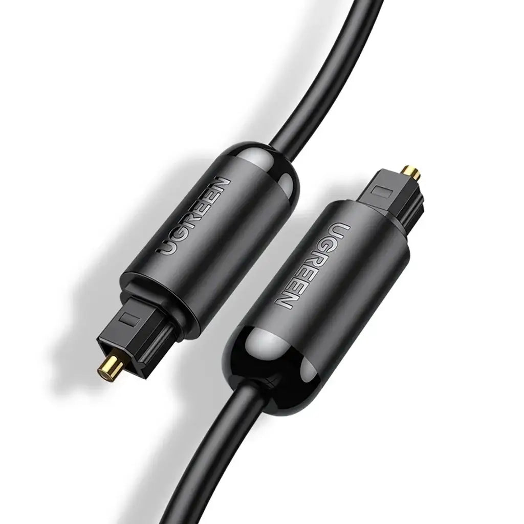AV122 | UGREEN | Toslink Optical Audio Cable 2m (Black) | 70892 - GulfStore.com