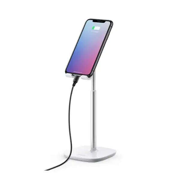 UGreen Adjustable Desktop Cell Phone Stand - Silver - GulfStore.com