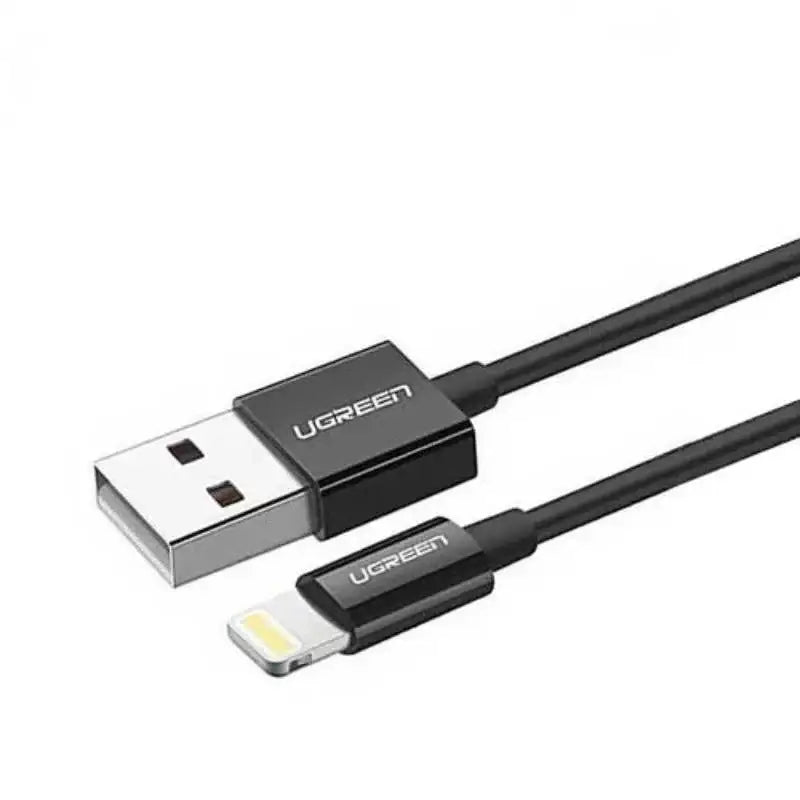 UGreen Lightning To USB 2.0 A Male Cable 2m - black - GulfStore.com