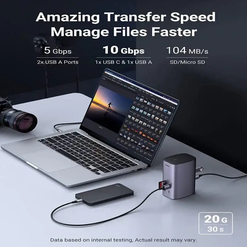 UGreen USB C Triple Display Docking Station (12-in-1) - GulfStore.com