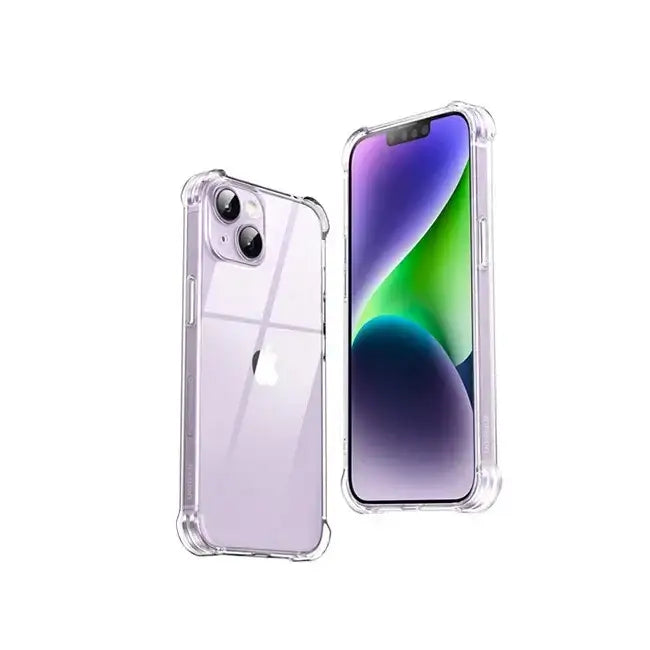 Ugreen iPhone 14 Gel Bright Cushion Protective Case - Clear - GulfStore.com