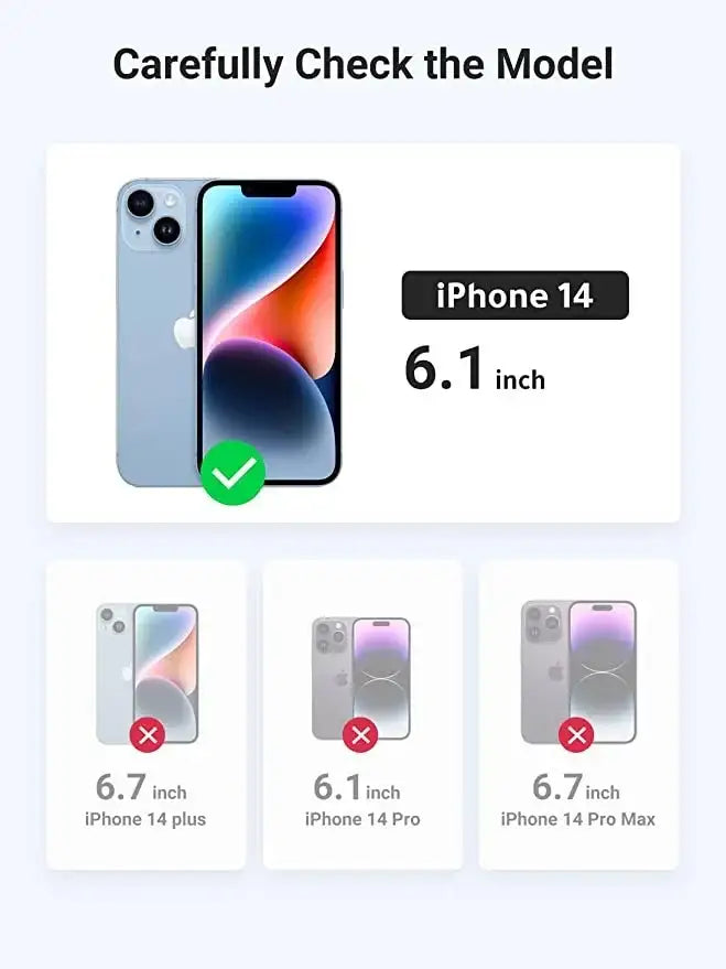 UGREEN Classy Clear Enhanced Protective Case for iPhone 14 (Clear) - GulfStore.com