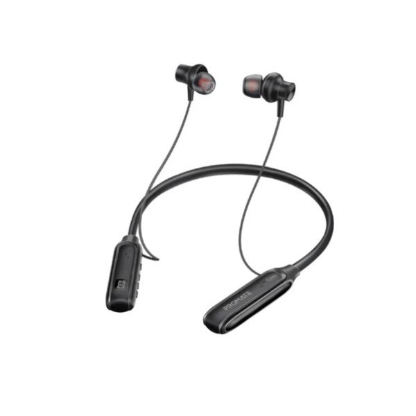 Promate Lush Dynamic Wireless Earphones, Black