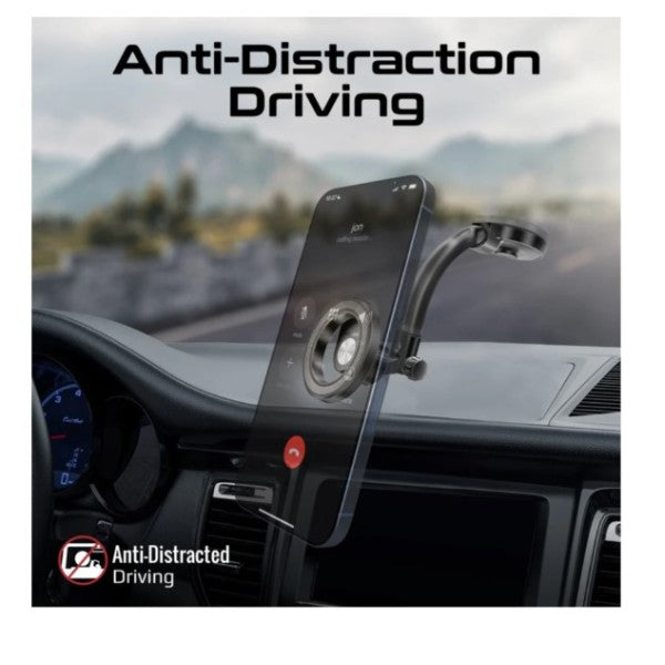 Promate MagGrip™ 360° Cradleless Magnetic Ring Smartphone Holder - MagHoop-GN