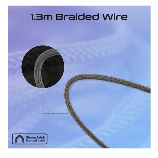 Promate MFI Certified Ergonomic In-Ear Wired Mono Earphone with Lightning Connector, Black