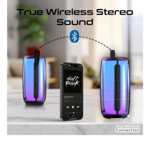 PROMATE 8Watt HD LumiSound® True Wireless HD Speaker