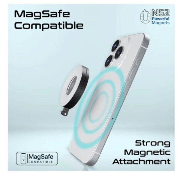 Ultra-Slim MagSafe Compatible Rechargeable LED Ring Light