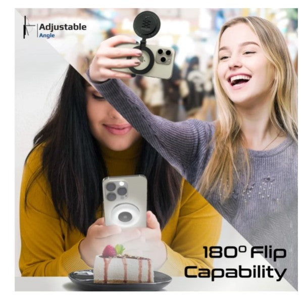 Ultra-Slim MagSafe Compatible Rechargeable LED Ring Light